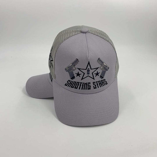 Large Logo Grey Trucker Cap.